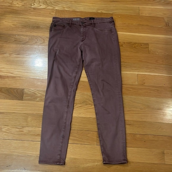 Ag Adriano Goldschmied Pants - 𝅺ag the Abby ankle mid-rise super skinny pants  size 30.